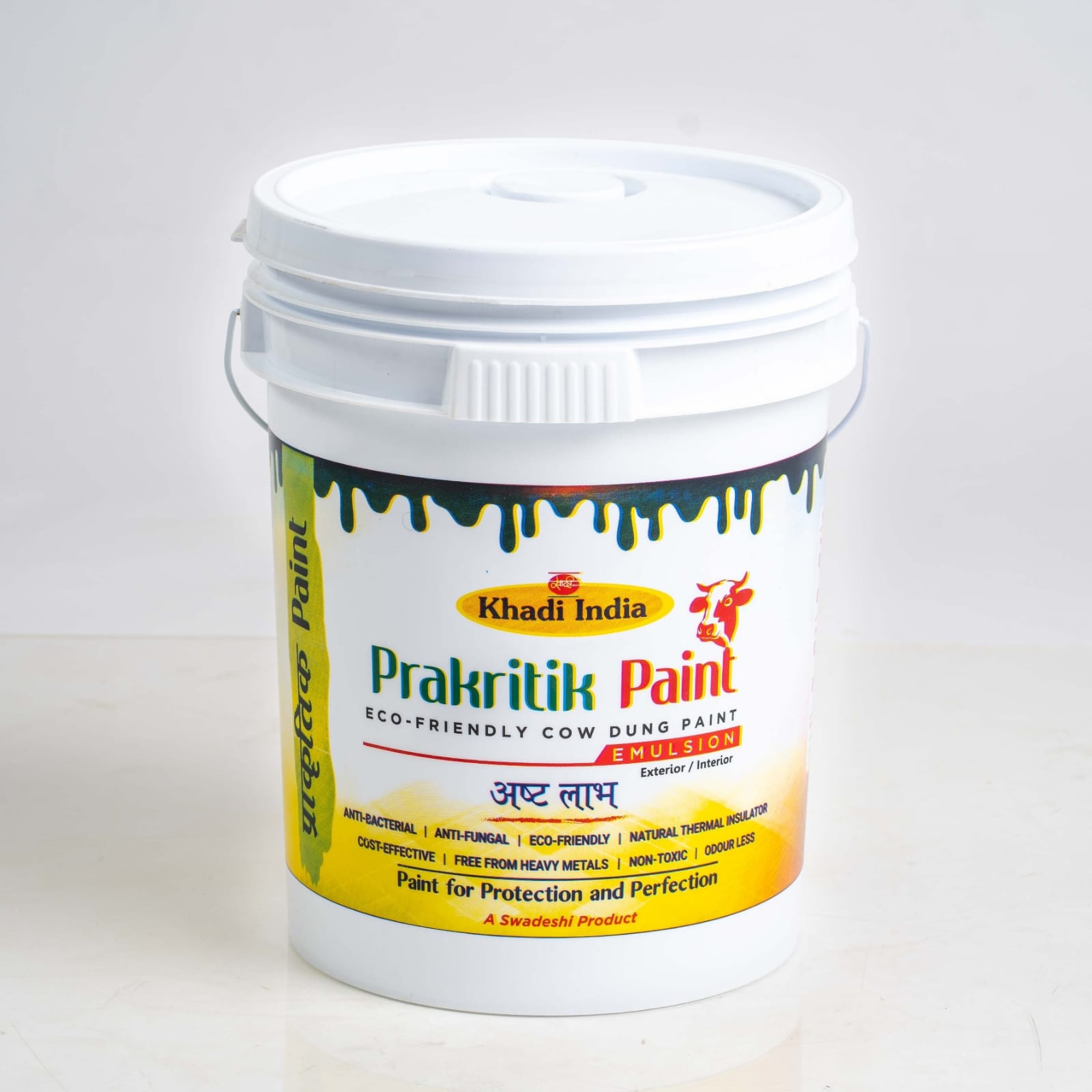 Prakritik Paints Interior Emulsion – Natural, Eco-Friendly & Low VOC Wall Paint for Smooth Finish