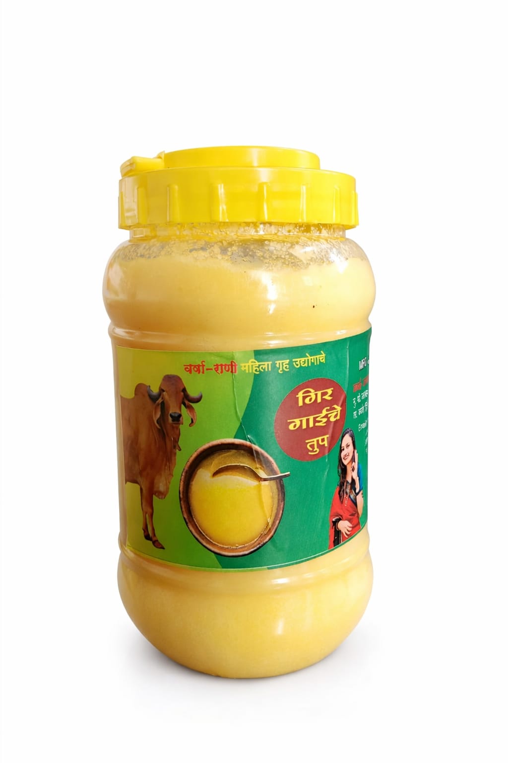 Gir Cow Ghee (A2 Bilona) – Pure Desi Ghee from Indigenous Gir Cows (गिर गायचे तुप)